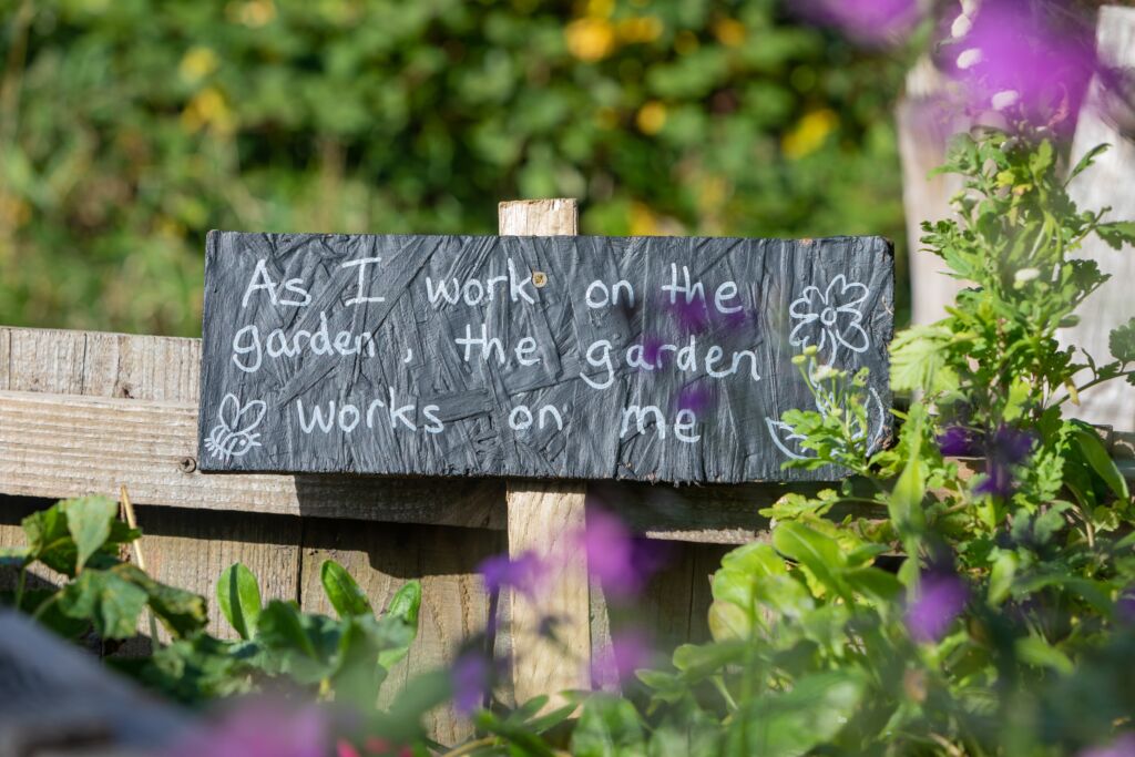 Gardening for mindful living