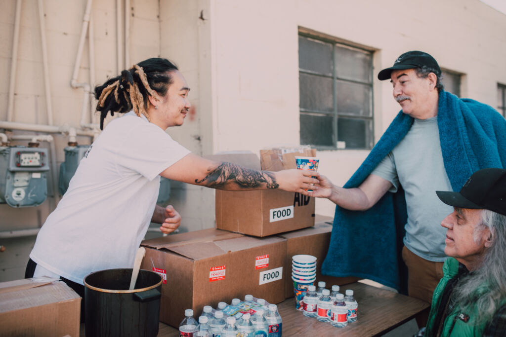 Mindful living includes being of service